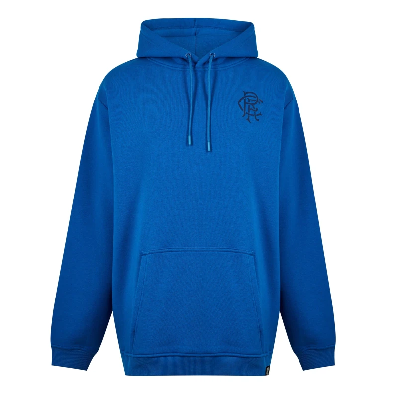 Image of Castore Mens Rangers Hoodie Lapis Blue male M