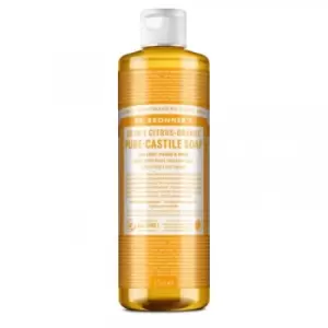 Image of Dr. Bronner's Citrus-Orange Pure-Castile Liquid Soap 475ml