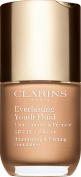 Image of Clarins Everlasting Youth Fluid Illuminating and Firming Foundation SPF15 30ml 108.3 - Organza