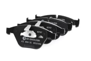 Image of ATE Brake pad set BMW 13.0460-7167.2 34112283865,34112339269,34116753668 34116761283,34116761284,34116763089,34116763591,34116764540,34116767191