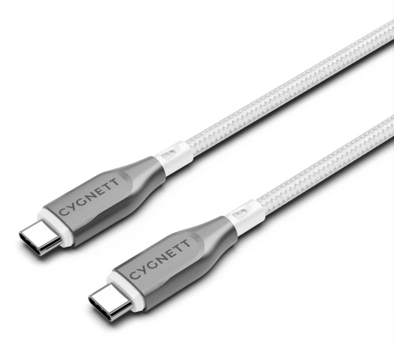 Image of Cygnett Cygnett CY4675PCTYC USB cable USB 2.0 1m USB C Grey, White CY4675PCTYC