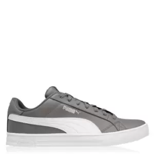 Image of Puma Smash Vulcan 3 Low Trainers Mens - Grey