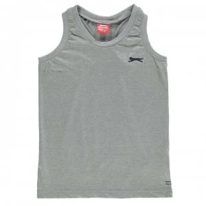 Image of Slazenger Muscle Vest Junior Boys - Grey Marl