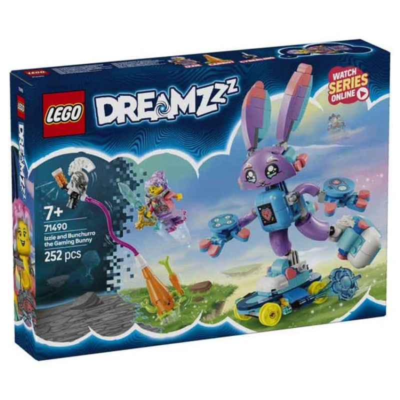Image of LEGO LEGO DREAMZzz 2in1 Izzie & Bunchurro the Gaming Bunny 71490
