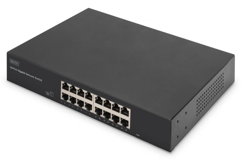 Image of Digitus 16-Port Gigabit Switch. 19 inch. Unmanaged