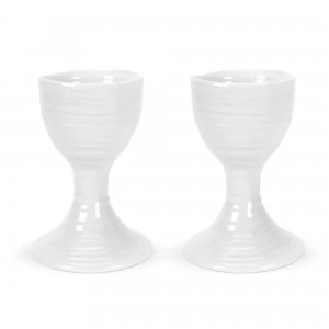 Image of Sophie Conran for Portmeirion White Egg Cup Set of 2 White
