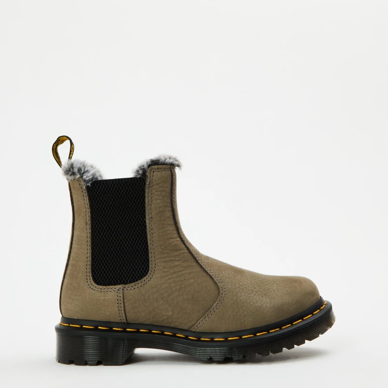 Image of Dr. Martens 2976 Leonore - Nickel Grey Milled Nubuck WP Boot grey EU 36 Women