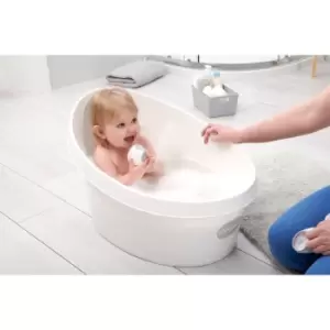 Image of Shnuggle Toddler Bath With Light Grey Backrest