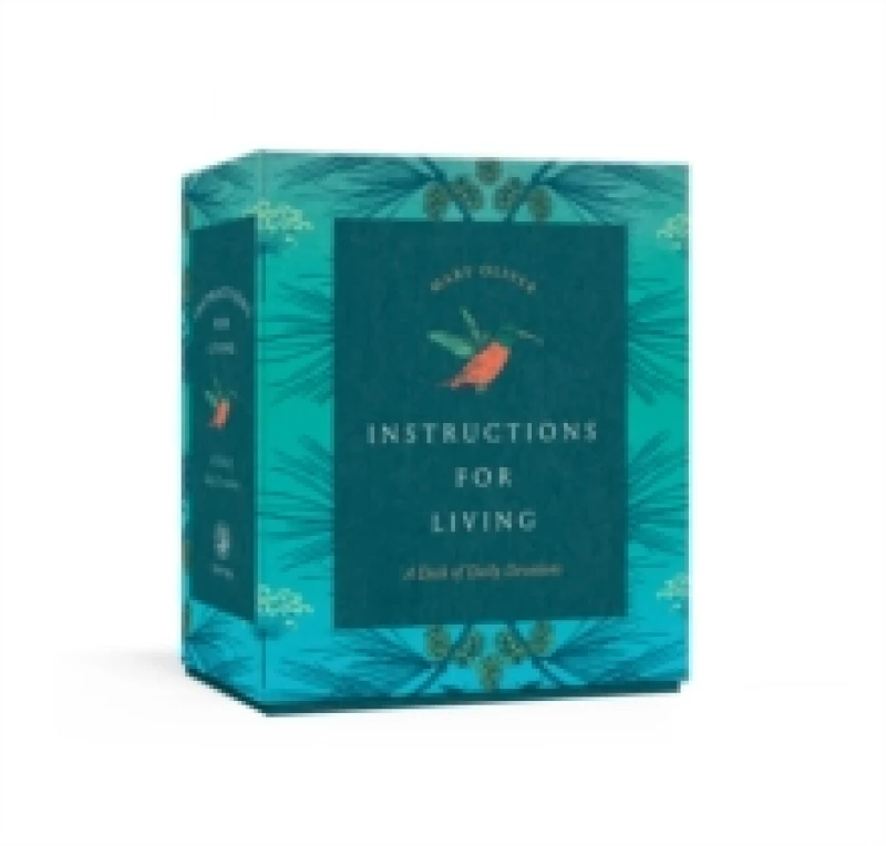 Image of Instructions for Living. Cards. By Mary Oliver Books