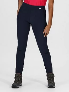 Image of Regatta Pentre Stretch Trousers - Navy, Size 18, Women
