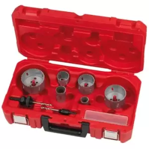 Image of Milwaukee Bi-Metal Contractor Holesaw Set - 10 Pieces - N/A
