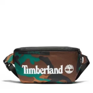 Image of Timberland Bailer Printed Sling Bag In Camo Camo Unisex, Size ONE