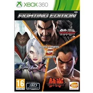 Image of Fighting Edition Tekken Tag Tournamament 2 / Soulcalibur 5 / Tekken 6 Xbox 360 Game