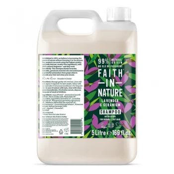 Image of Faith in Nature Shampoo Lavender & Geranium 20l
