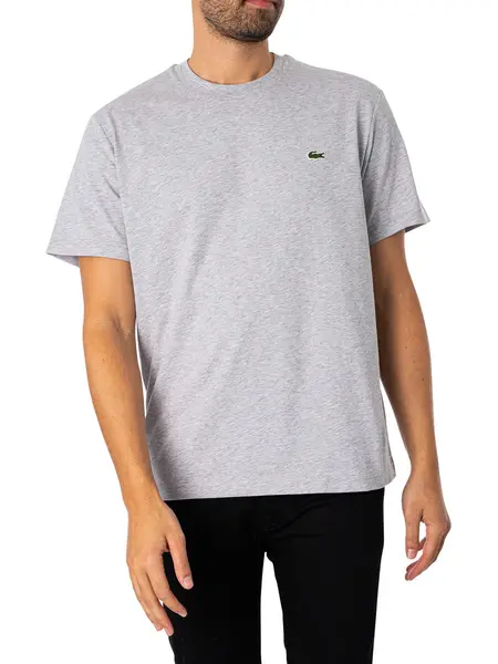 Image of Lacoste Logo Classic T-Shirt Light Grey S