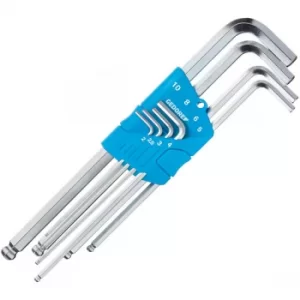 Image of Gedore 1523988 H 42 KEL-88 Hexagon Allen Key Set In Holder 8 pcs 2...