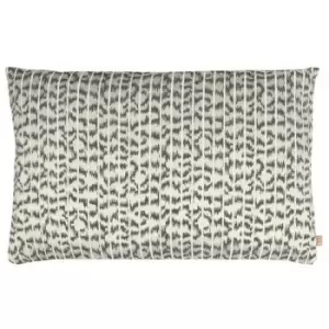 Image of Kai Wrap Caracal Striped Cushion Cover (One Size) (Ebony) - Ebony