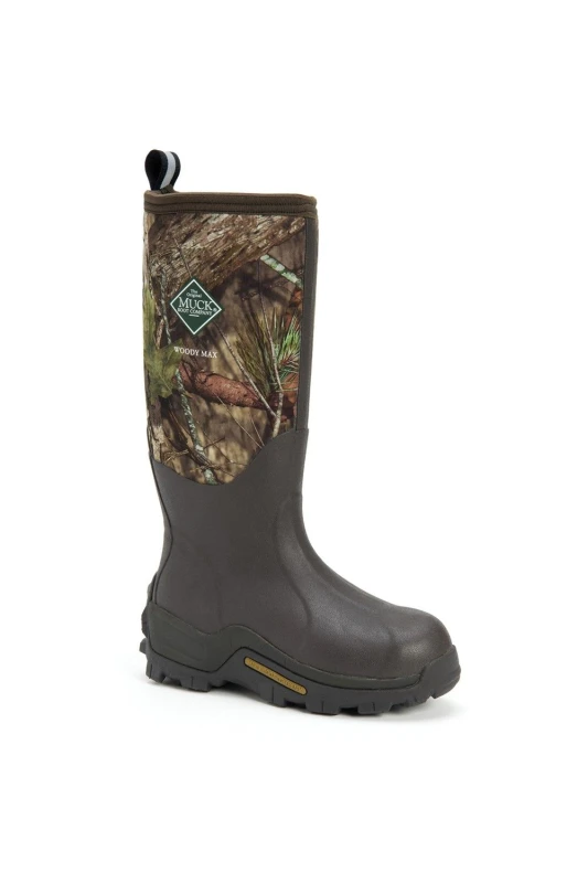 Image of Muck Boots Muck Boots Men 'Woody Max' Wellingtons in Green Size: 7 Green 7 Male 0664911057852