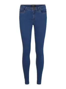Image of VERO MODA Vmjudy Normal Waist Leggings Women Blue