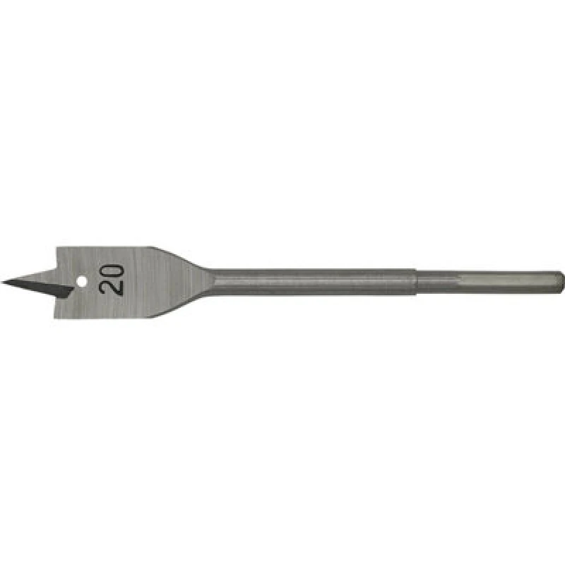 Image of Loops 20 x 152mm Fully Hardened Wood Drill Bit - Hex Shank - High Performance Woodwork Multi