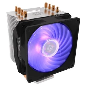 Image of Cooler Master Hyper H410R RGB Universal Socket 92mm PWM 2000RPM RGB LED Fan CPU Cooler with Wired RGB Controller