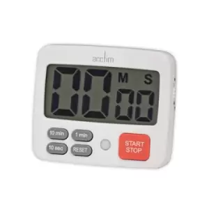 Image of Acctim Easy LCD Timer with Digital Countdown White 55142