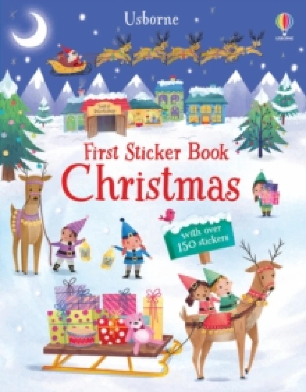 Image of First Sticker Book Christmas : A Christmas Sticker Book for Children Paperback / softback