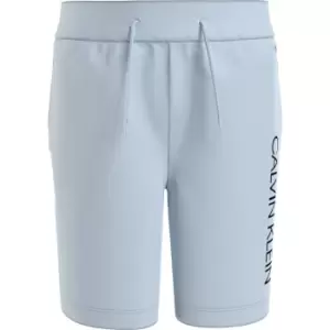 Image of Calvin Klein Logo Shorts - Blue
