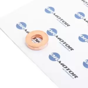 Image of DR.MOTOR AUTOMOTIVE Gaskets DRM0405 Seal, nozzle holder RENAULT,NISSAN,DACIA,CLIO II (BB0/1/2_, CB0/1/2_),Clio III Schragheck (BR0/1, CR0/1)