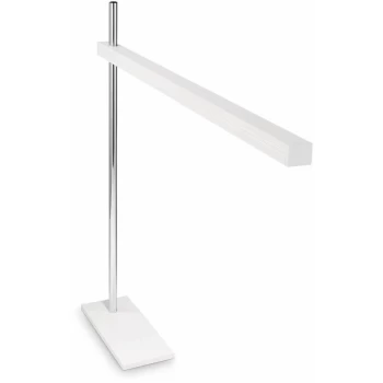 Image of Ideal Lux Gru - LED Desk Lamp White