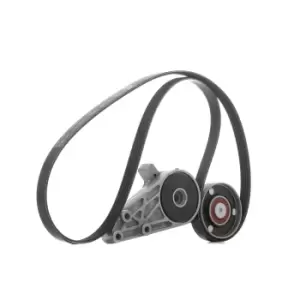 Image of SKF V-ribbed belt set VKMA 31034 Serpentine belt kit,Auxiliary belt kit VW,AUDI,SKODA,PASSAT Variant (3B6),PASSAT Variant (3B5),PASSAT (3B3)