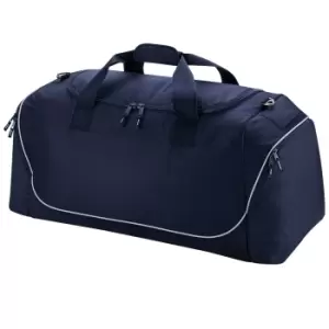 Image of Quadra Teamwear Jumbo Kit Duffle Bag - 110 Litres (One Size) (Franch Navy/Light Grey)