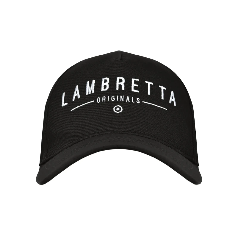 Image of Lambretta Lambretta Men Originals Cap in Black One Size Male 5063703801799