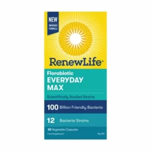 Image of Renew Life Florabiotic Everyday Max 100 Billion Cultures 30 caps
