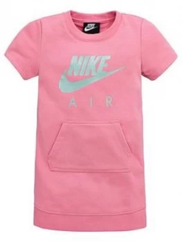 Image of Nike Sportswear Air Younger Girls Sweat Dress - Pink