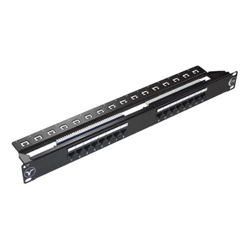 Image of Cablenet Cablenet 16 Port Cat5e UTP 1U Patch Panel 72-3387