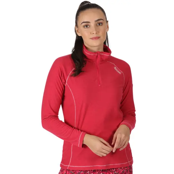 Image of Regatta Womens/Ladies Montes Half Zip Lightweight Microfleece Top 14 - Bust 38' (97cm)