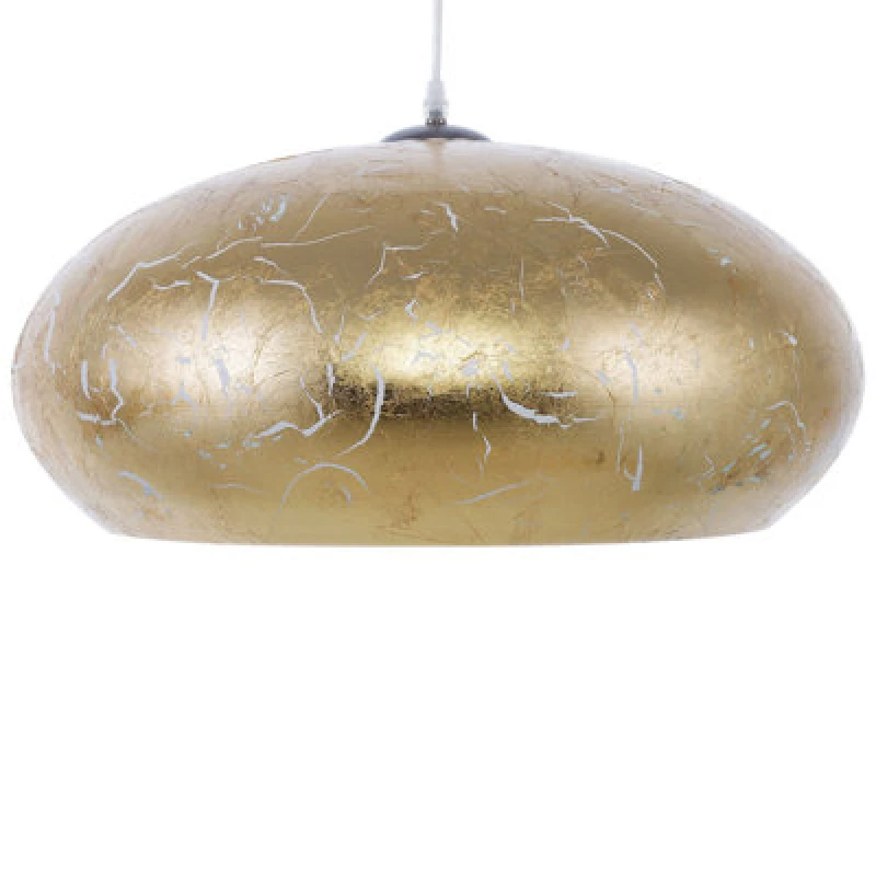 Image of Beliani Pendant Lamp Limnatis Metal Gold