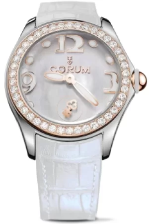 Image of Corum Watch Bubble Mother of Pearl Ladies White Diamond