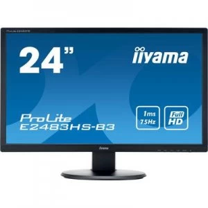 Image of iiyama ProLite 24" E2483HS-B3 Full HD LED Monitor