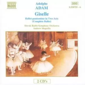 Image of Giselle complete Ballet Mogrelia Slovak Rso by Adolphe Adam CD Album