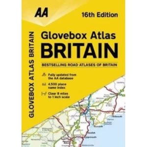 Image of AA Glovebox Atlas Britain (AA Road Atlas) (AA Road Atlas Britain) Spiral-bound