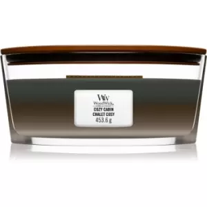 Image of Woodwick Cozy Cabin Scented Candle 453g