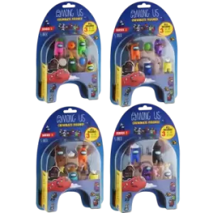 Image of Among Us S2 Crewmate 5 Pack Figures for Merchandise