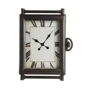 Image of Natural Metal Clock
