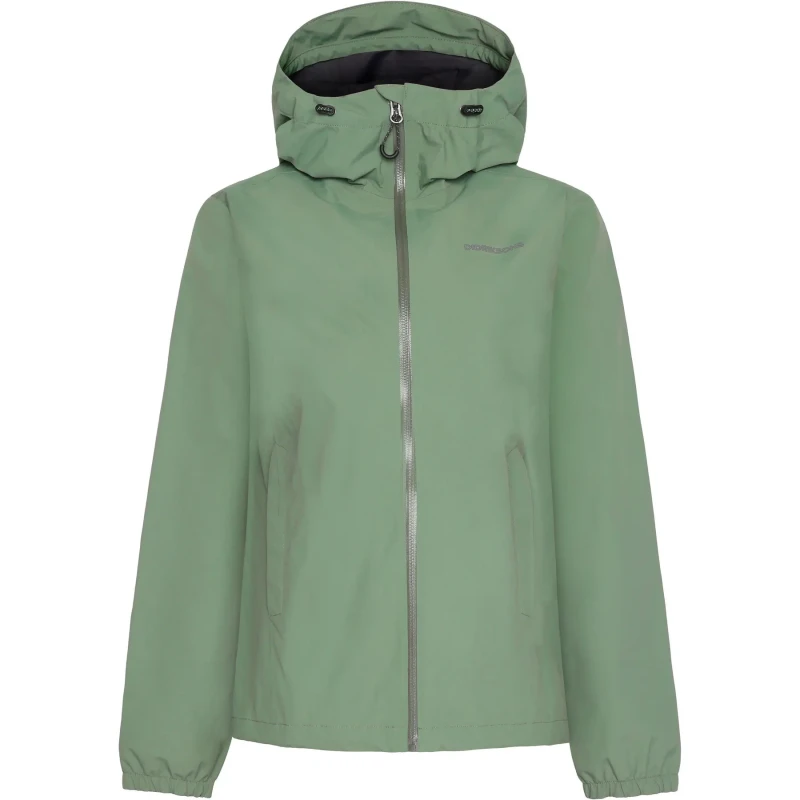 Image of Womens waterproof jacket Didriksons Varja Vert Female 46