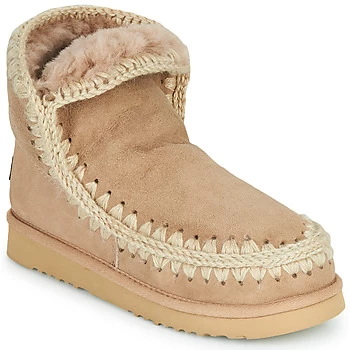 Image of Mou ESKIMO 18 womens Mid Boots in Beige,2.5