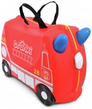 Image of Trunki Frank 76PQP Firetruck Red Suitcase