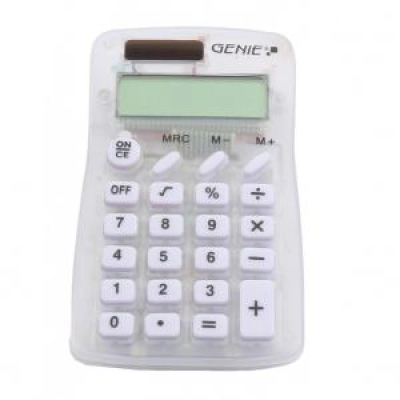 Image of ValueX 8 Digit Pocket Calculator Clear 12598