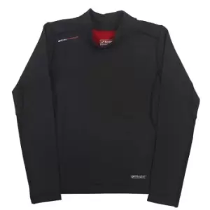 Image of Sondico S Therm Mock Collar Top Junior Boys - Black